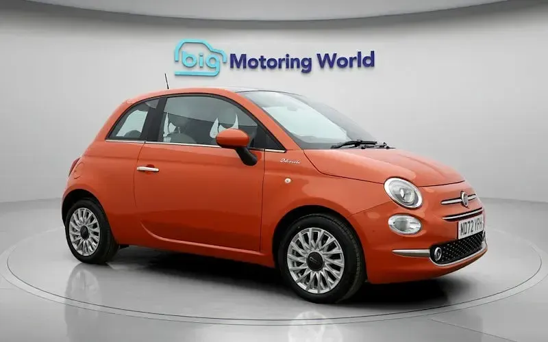 Used Fiat 500 Dolcevita 69 HP (50 kW) 2022 Orange Hatchback