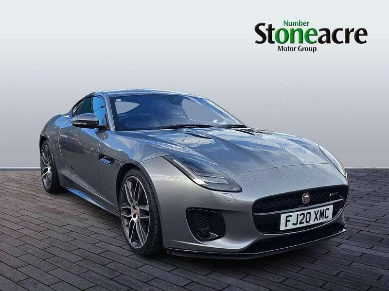 Grey Used 2020 Jaguar F-Type R-Dynamic Coupe | £33,495 (Fair price) - Image 1/4