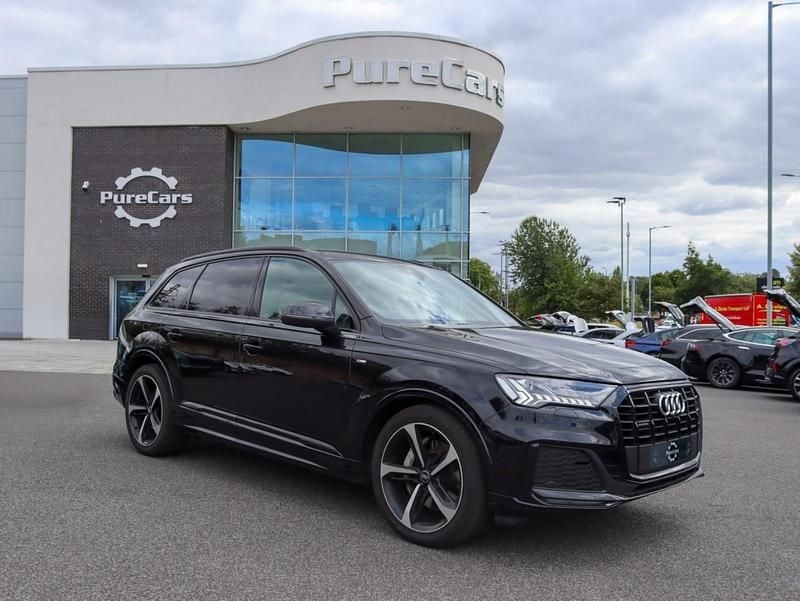 Black Used 2020 Audi Q7 Black Edition SUV | £33,500 (Good price) - Image 1/4