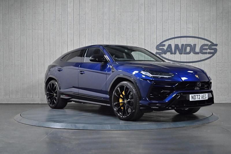 Blue Used 2022 Lamborghini Urus SUV | £182,499 (Super price) - Image 1/4