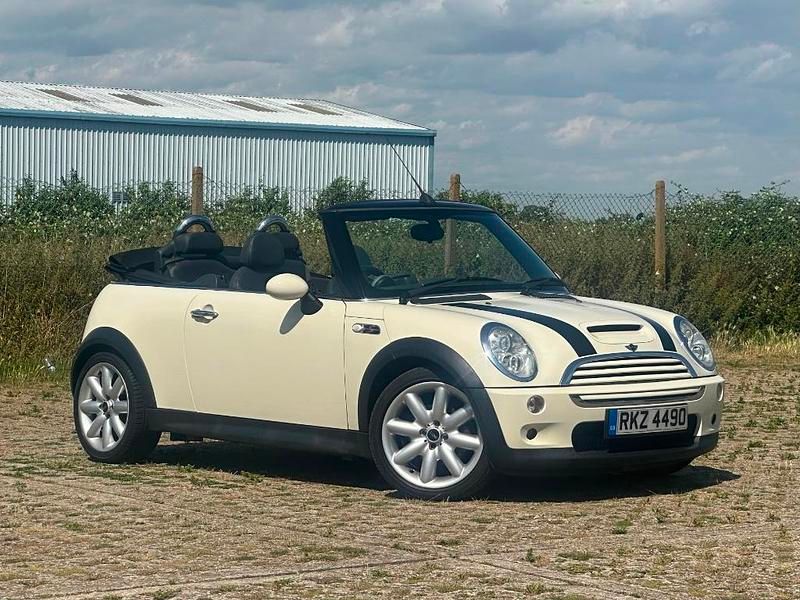 Used Mini Cooper S Cabriolet 2005 White Cabriolet