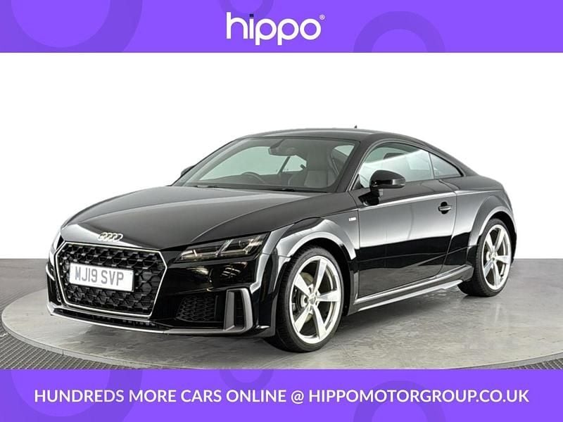 Black Used 2019 Audi TT S-Line Coupe | £17,660 (Fair price) - Image 1/4
