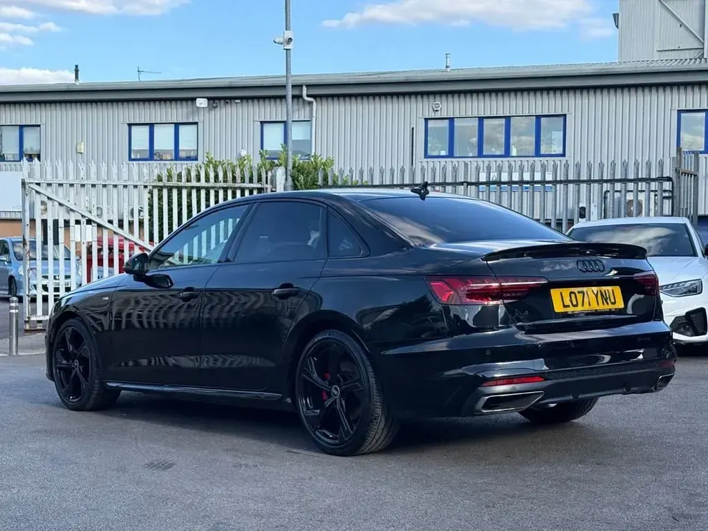 Used Audi A4 Black Edition 150 HP (110 kW) 2022 Black Sedan