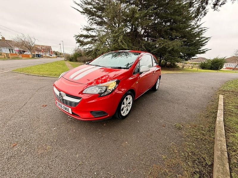 Used Vauxhall Corsa 75 HP (55 kW) 2016 Red Hatchback
