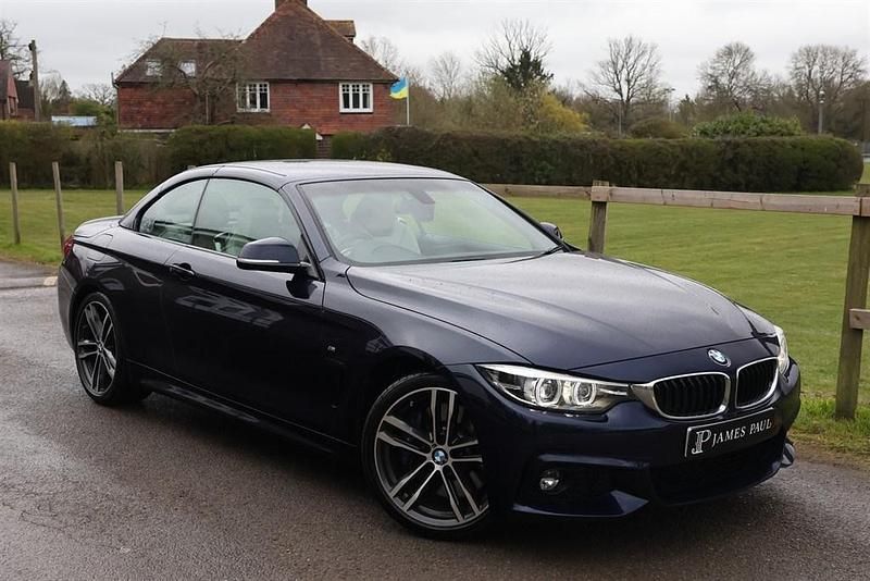 Used BMW 440 M Sport 2018 Blue Cabriolet