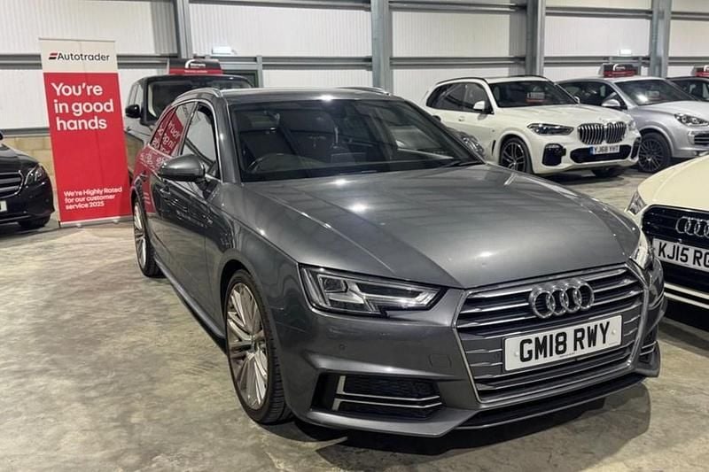 Grey Used 2018 Audi A4 S-Line Estate | £11,795 (Good price) - Image 1/1