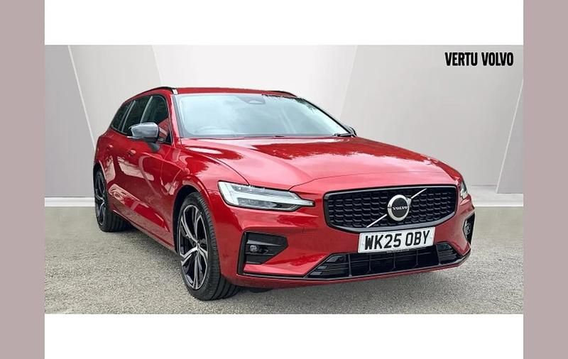 Red Used 2025 Volvo V60 Plus Estate | £34,300 (A bit pricey) - Image 1/4