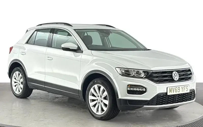 Used VW T-Roc SE 116 HP (85 kW) 2019 White SUV