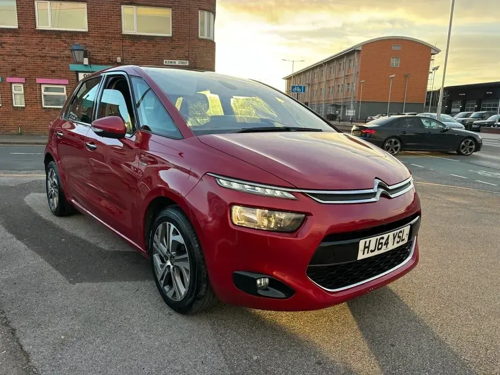Używany Citroën C4 Picasso Exclusive 115 KM (84 kW) 2014 Czerwony Minivan