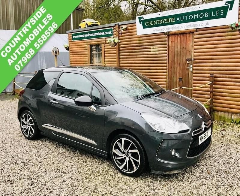 Used DS Automobiles DS3 110 HP (80 kW) 2015 Grey Hatchback