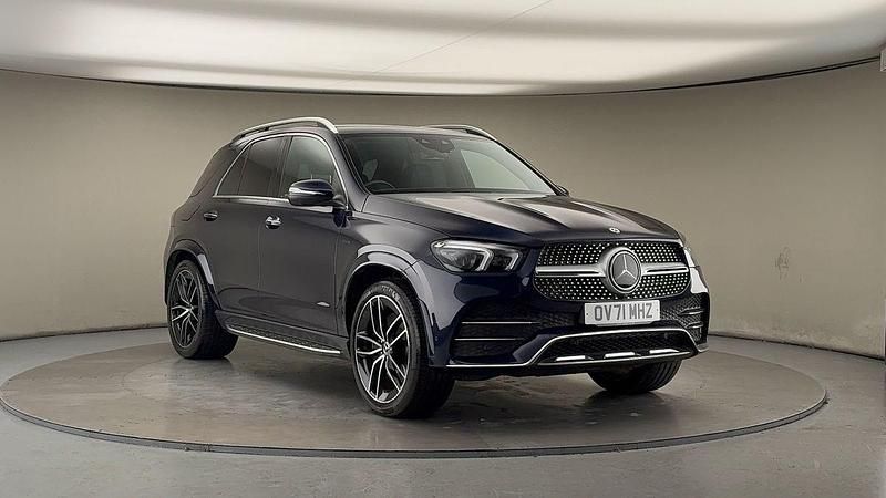 Blue Used 2021 Mercedes GLE350 AMG line SUV | £44,000 (Fair price) - Image 1/2