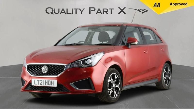 Used MG MG3 Exclusive 106 HP (77 kW) 2021 Red Hatchback