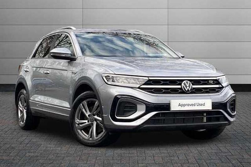 Silver Used 2025 VW T-Roc R-line SUV | £26,850 (Fair price) - Image 1/4