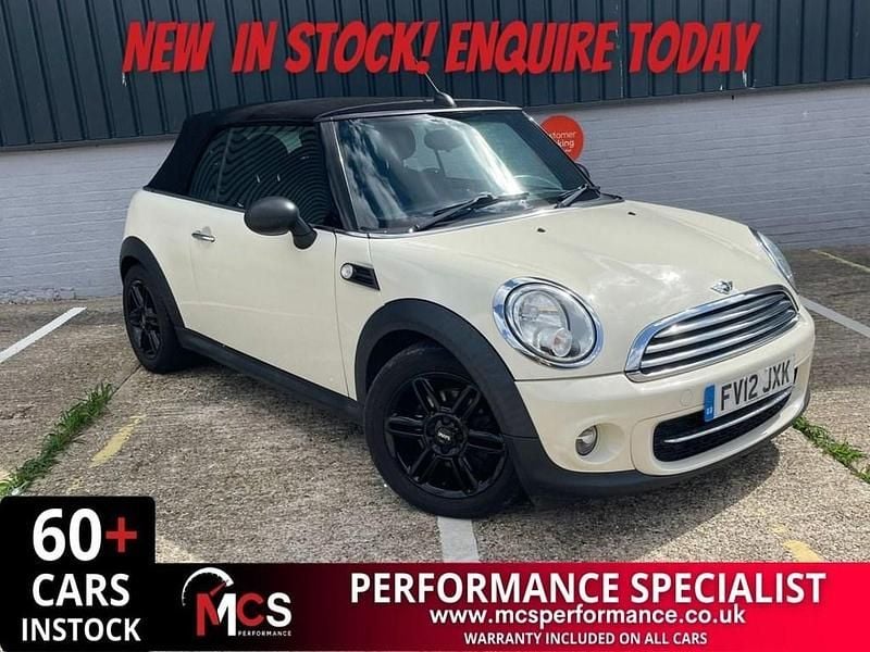 White Used 2012 Mini Cooper D Cabriolet Cabriolet | £3,500 (Fair price) - Image 1/3