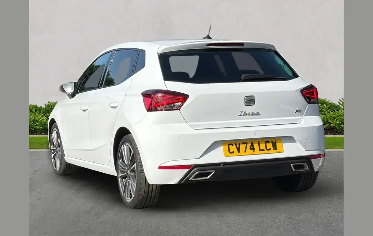 Used Seat Ibiza 113 HP (83 kW) 2024 White Hatchback