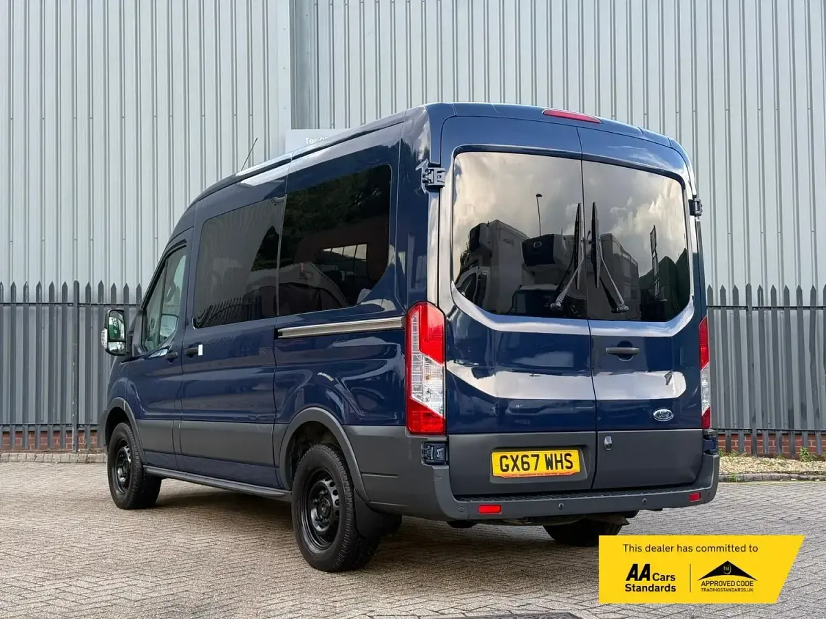 Used Ford Transit Trend 123 HP (90 kW) 2017 Blue