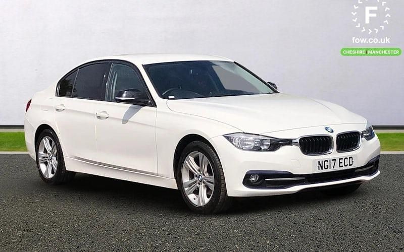 White Used 2017 BMW 320 Sport Line Sedan | £12,399 (Super price) - Image 1/4