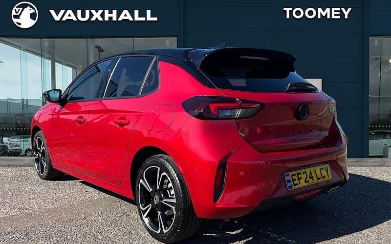 Used Vauxhall Corsa Ultimate 131 HP (96 kW) 2024 Red Hatchback