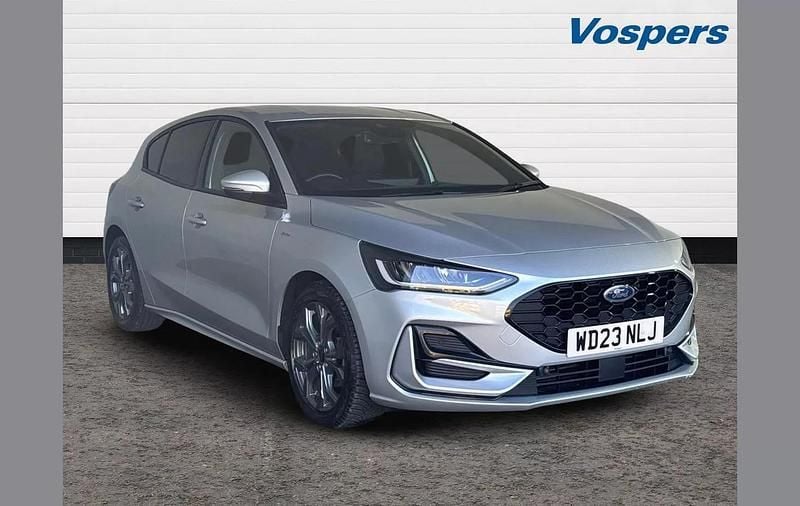 Silver Used 2023 Ford Focus ST-Line Hatchback | £15,945 (Fair price) - Image 1/3
