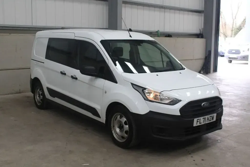 Used Ford Transit 100 HP (73 kW) 2021 White Van