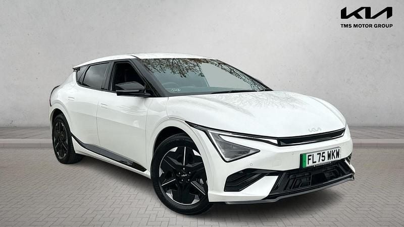 White New 2025 Kia EV6 GT-Line SUV | £36,795 - Image 1/4