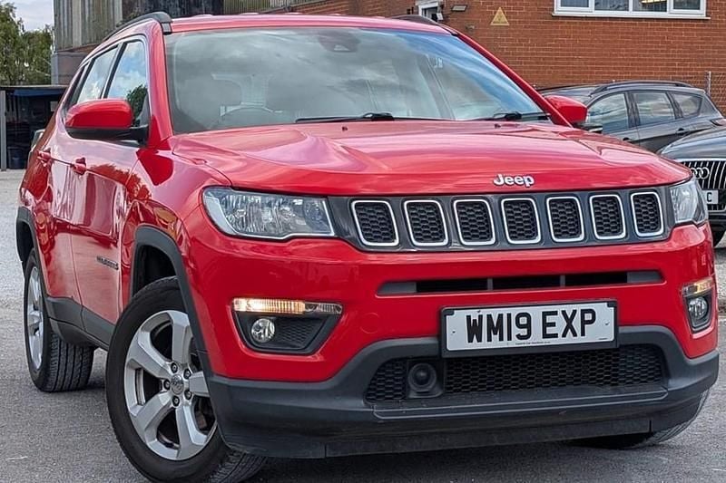 Red Used 2019 Jeep Compass Longitude SUV | £9,995 (Fair price) - Image 1/1
