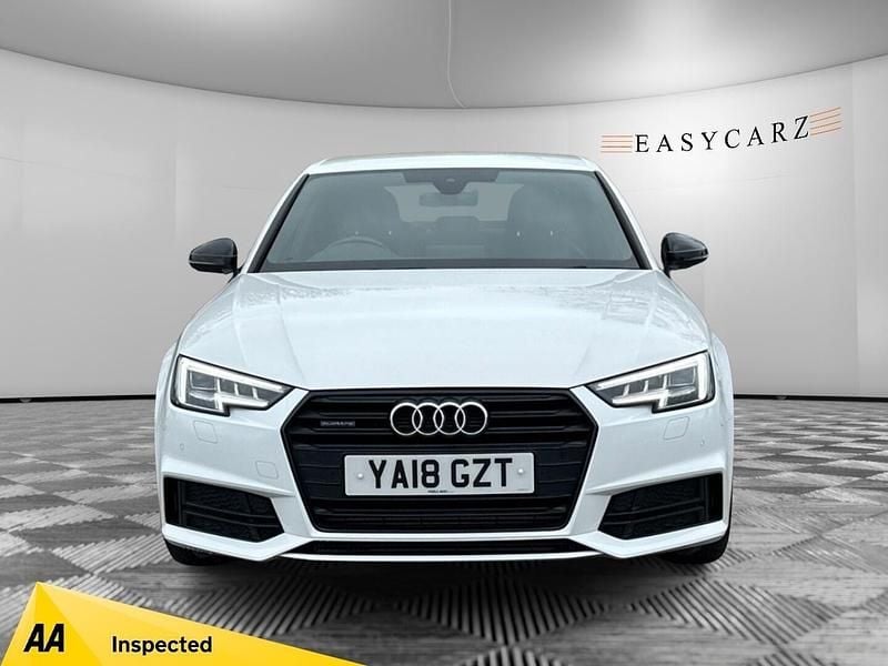 Used Audi A4 Black Edition 2018 White Sedan