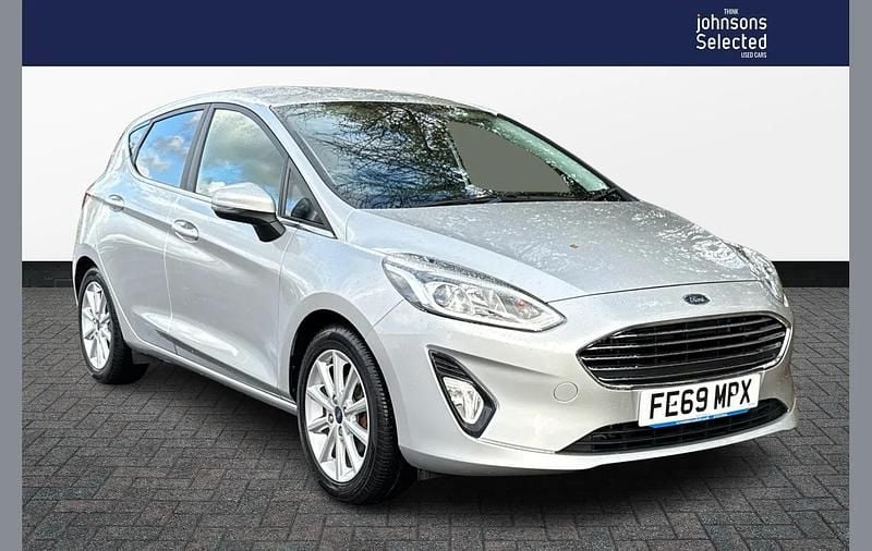 Silver Used 2019 Ford Fiesta Titanium Hatchback | £10,592 (Fair price) - Image 1/4