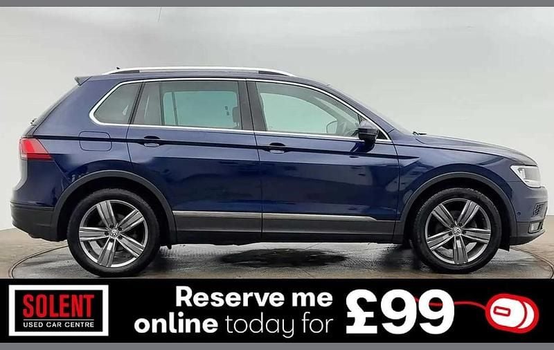 Used VW Tiguan Match 150 HP (110 kW) 2019 Blue SUV