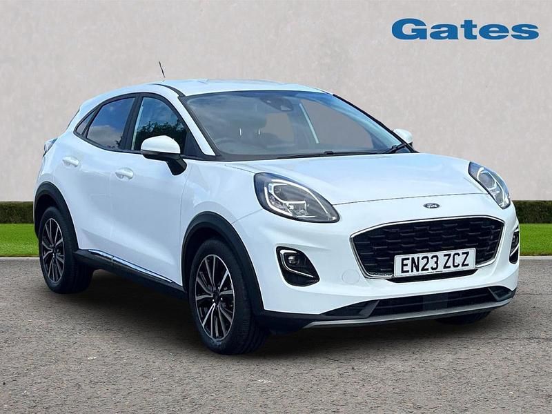 White Used 2023 Ford Puma Gen-E Titanium Hatchback | £15,899 (Fair price) - Image 1/4