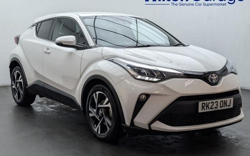 White Used 2023 Toyota C-HR Design SUV | £18,650 (Fair price) - Image 1/4