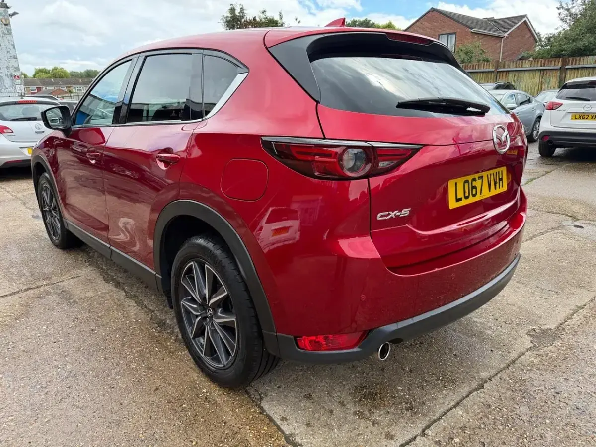 Used Mazda CX-5 Inclusive 150 HP (110 kW) 2018 Red SUV
