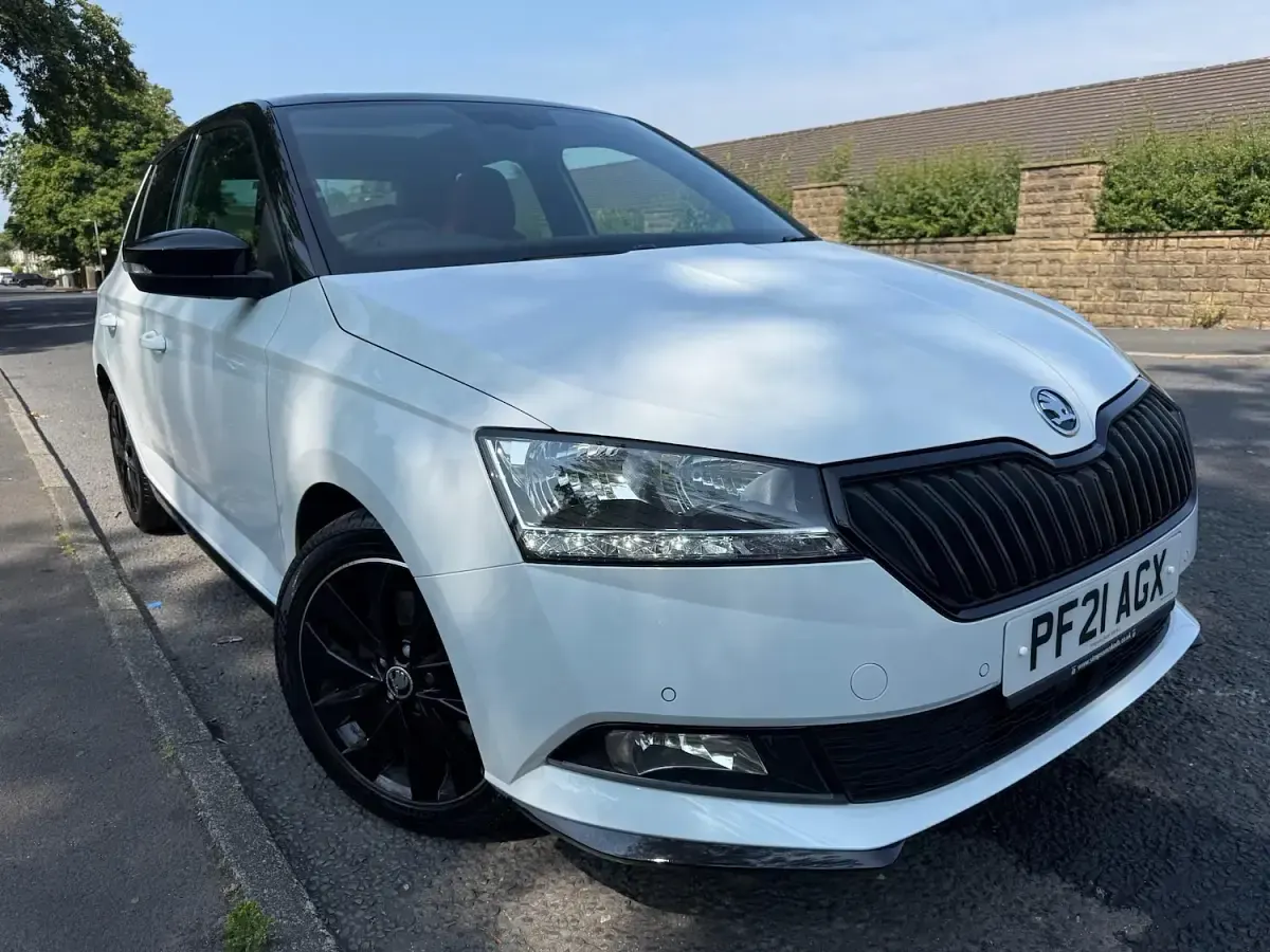Used Skoda Fabia Monte Carlo 2021 White Hatchback