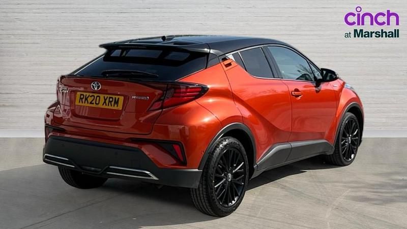 Used Toyota C-HR Edition 184 HP (135 kW) 2020 Orange SUV