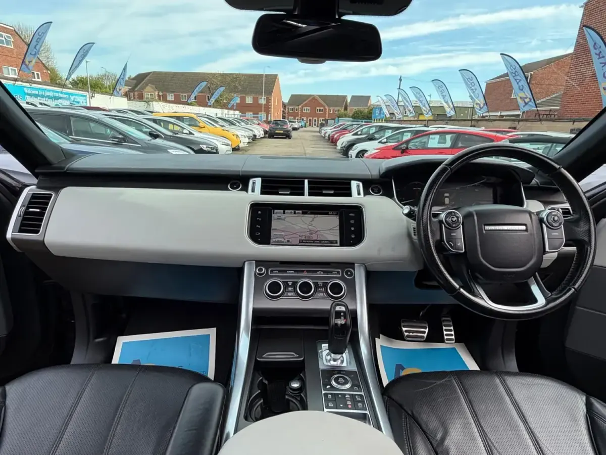 Second-hand Land Rover Range Rover Sport HSE Dynamic 306 CP (225 kW) 2015 Negru SUV