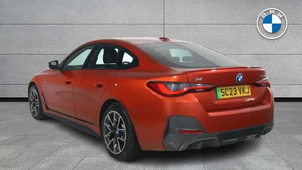 Used BMW i4 M Sport 210 kW (286 HP) 2023 Orange Sedan