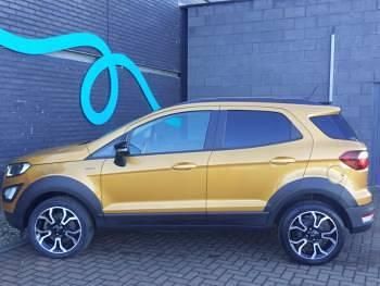 Used Ford Ecosport Active 125 HP (91 kW) 2022 Yellow SUV