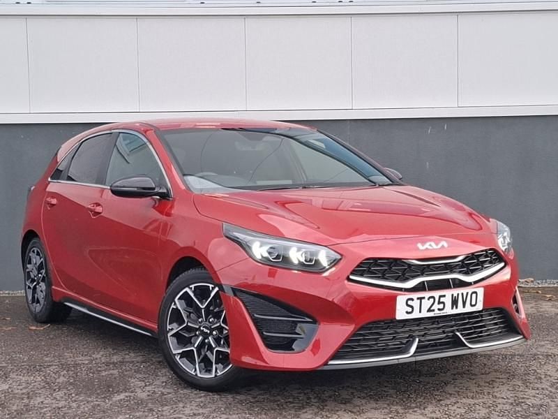 Red Used 2025 Kia Ceed GT-Line Hatchback | £20,998 (Fair price) - Image 1/4