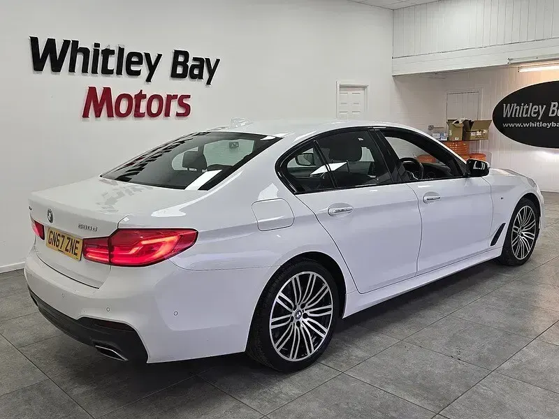 Used BMW 530 M Sport 261 HP (191 kW) 2017 White Sedan