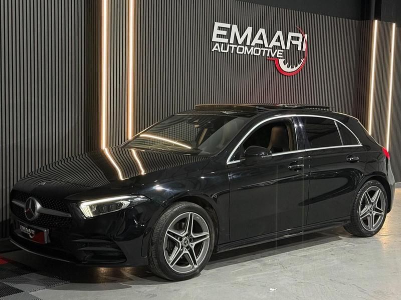 Used Mercedes A180 AMG line 2018 Black Hatchback