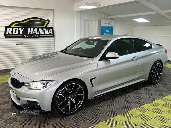 Silver Used 2018 BMW 420 M Sport Coupe | £16,750 (Fair price) - Image 1/4