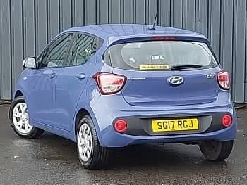 Used Hyundai i10 SE 66 HP (48 kW) 2017 Blue Hatchback