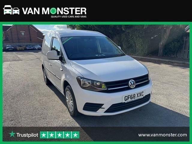 White Used 2018 VW Caddy Trendline MPV | £10,649 (A bit pricey) - Image 1/4
