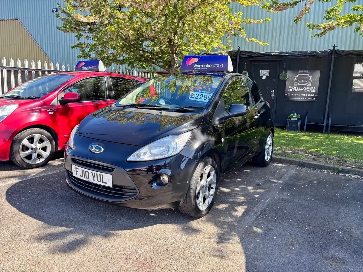 Used Ford Ka Titanium 69 HP (50 kW) 2010 Black Hatchback