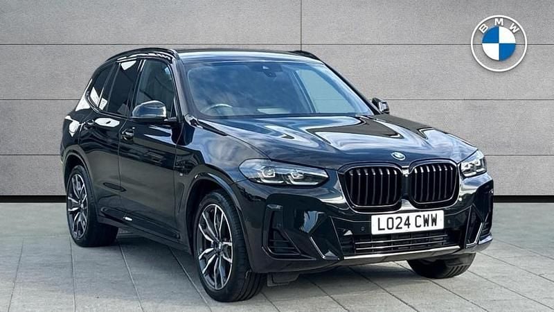 Black Used 2024 BMW X3 M Sport SUV | £40,895 (Fair price) - Image 1/4