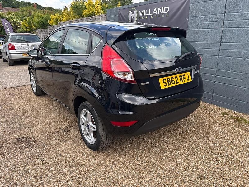Used Ford Fiesta Zetec 2013 Black Hatchback