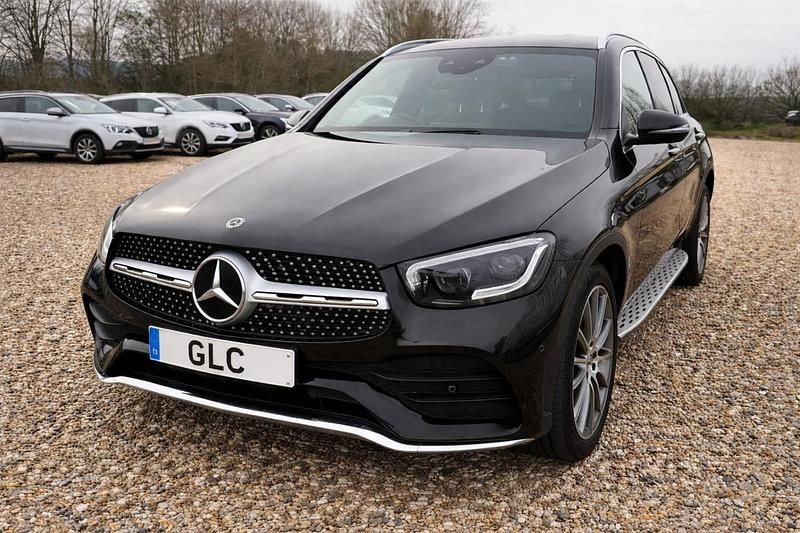 Used Mercedes GLC300 AMG line 2020 Black SUV