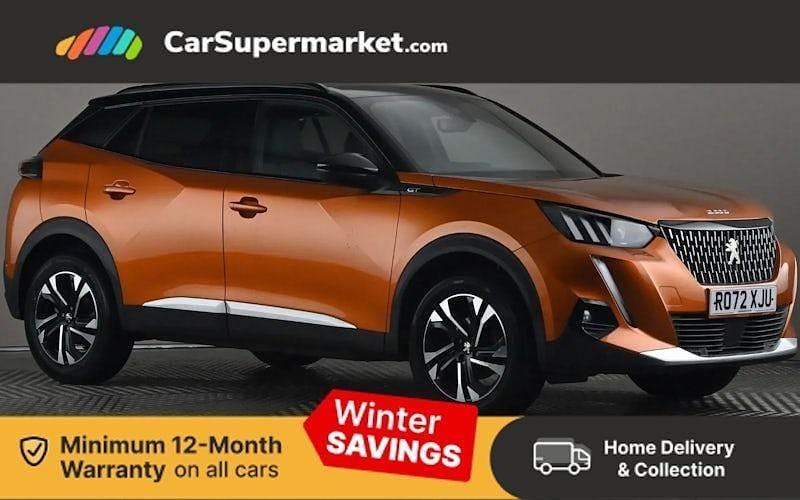 Orange Used 2022 Peugeot 2008 GT SUV | £13,797 (Fair price) - Image 1/3