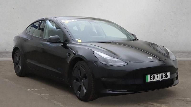 Black Used 2021 Tesla Model 3 Sedan | £16,499 (Fair price) - Image 1/4