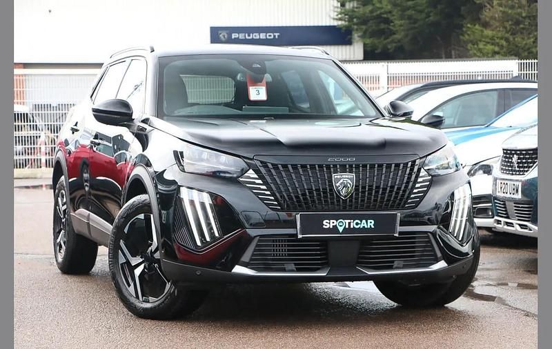 Black Used 2025 Peugeot 2008 GT SUV | £19,542 (Good price) - Image 1/3